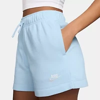 Nike Womens Mid Rise Drawstring Waist Active Pull-On Short