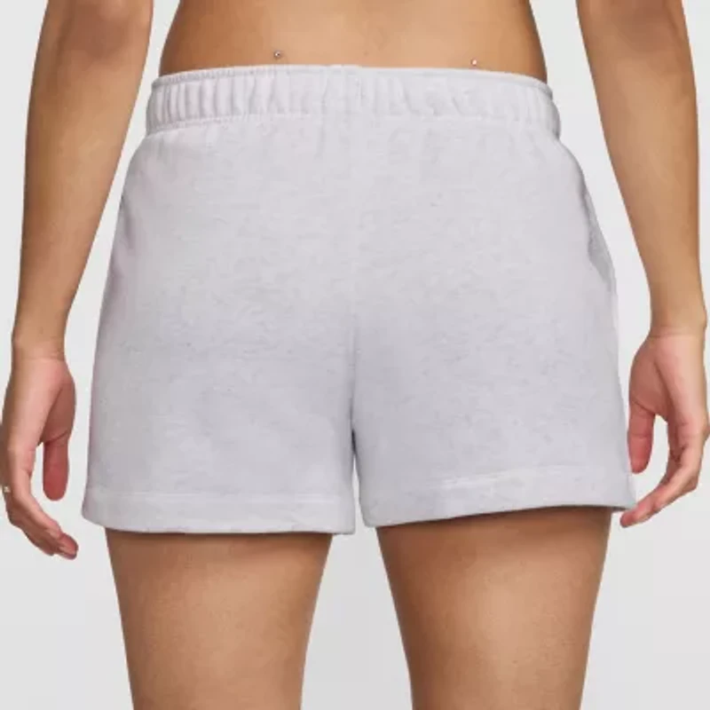 Nike Club Juniors Womens Mid Rise Active Pull-On Short