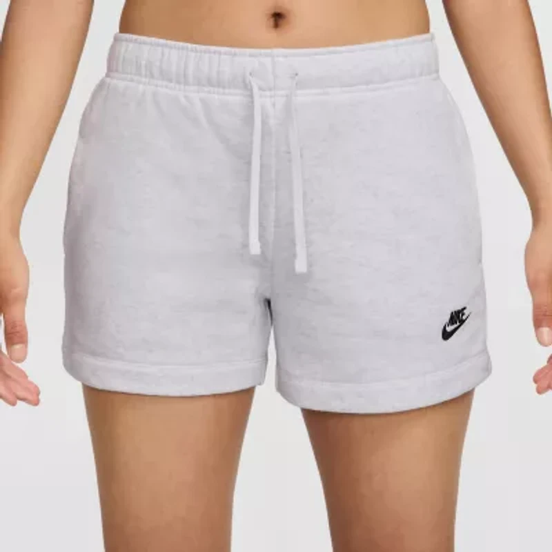 Nike Club Juniors Womens Mid Rise Active Pull-On Short