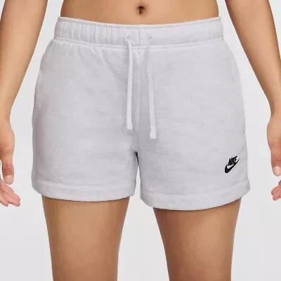 Nike Womens Mid Rise Drawstring Waist Active Pull-On Short