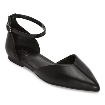 a.n.a Francis Womens Pointed Closed Toe Ballet Flats