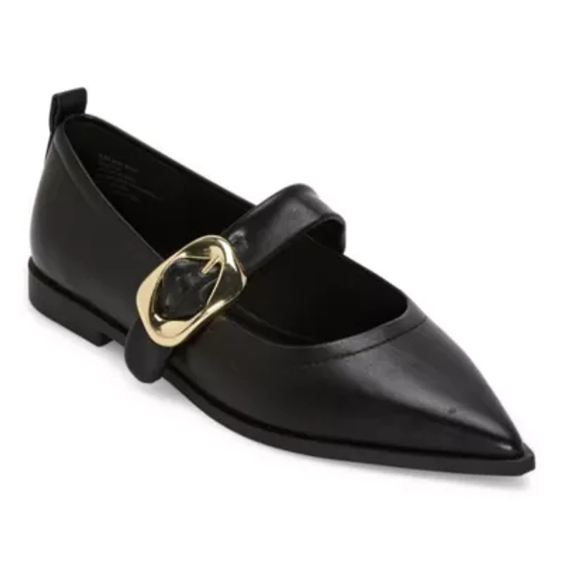 Worthington Remp Womens Pointed Closed Toe Ballet Flats