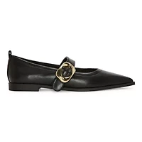Worthington Remp Womens Pointed Closed Toe Ballet Flats