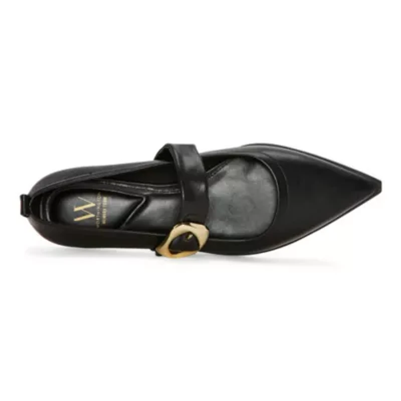 Worthington Remp Womens Pointed Closed Toe Ballet Flats