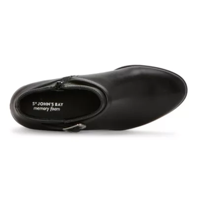 St. John's Bay Womens Randa Flat Heel Booties