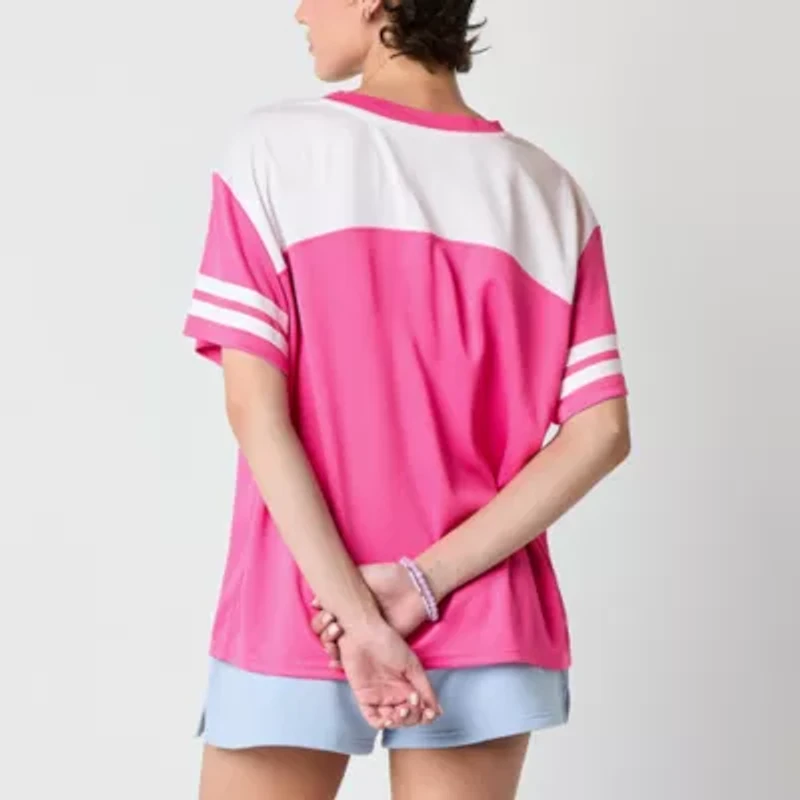 New World Monchichi Football Womens Crew Neck Short Sleeve Juniors Jersey