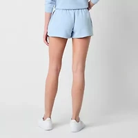 New World Monchichi Varsity Fleece Short Juniors Womens Pull-On