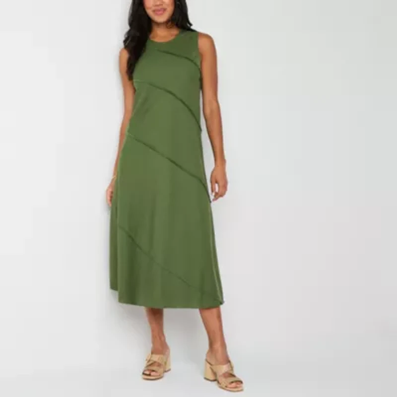 Isabel & Nina Womens Sleeveless Maxi Dress