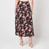 Black Label by Evan-Picone Womens Maxi Skirt