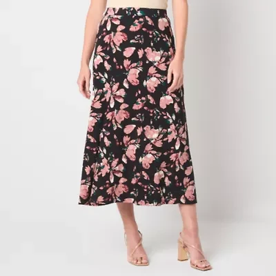 Black Label by Evan-Picone Womens Maxi Skirt