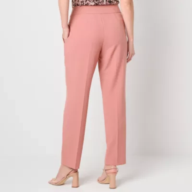 Black Label by Evan-Picone Womens Classic Fit Straight Suit Pant
