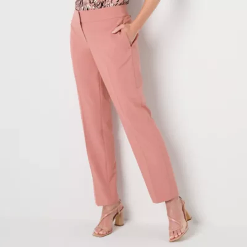 Black Label by Evan-Picone Womens Classic Fit Straight Suit Pant