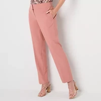 Black Label by Evan-Picone Womens Classic Fit Straight Suit Pant