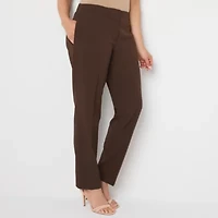 Black Label by Evan-Picone Womens Classic Fit Straight Suit Pant