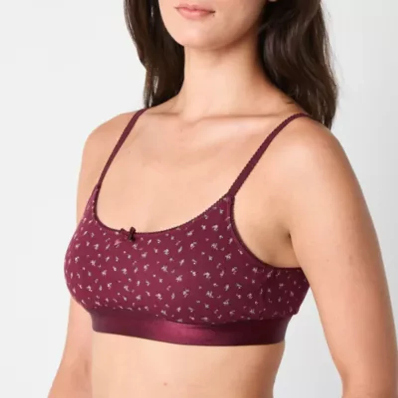 Arizona Body Cotton Scoop Bralette