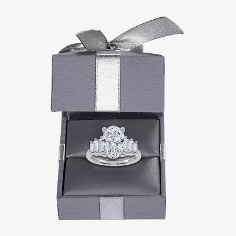 Signature By Modern Bride (G-H, Vs2-Si1) Womens 3 5/8 Ct. T.W. Lab Grown White Diamond 14K Gold Engagement Ring