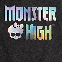 Big Kid Girls Crew Neck Short Sleeve Monsters High T-Shirt