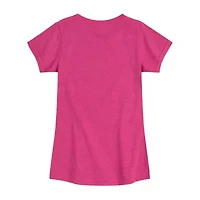 Big Kid Girls Crew Neck Short Sleeve Peanuts T-Shirt