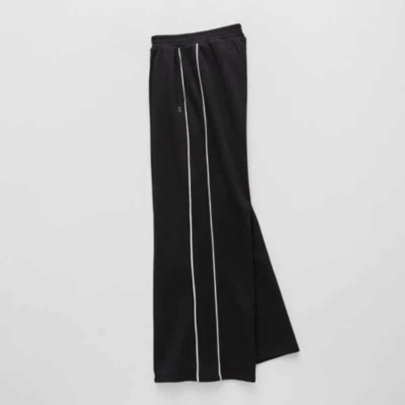 Xersion Little & Big Kid Girls High Rise Regular Fit Wide Leg Track Pant
