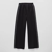 Xersion Little & Big Kid Girls High Rise Regular Fit Wide Leg Track Pant