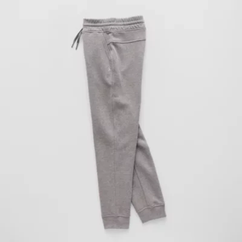Xersion Little & Big Kid Boys Cuffed Mid Rise Regular Fit Fleece Jogger Pant