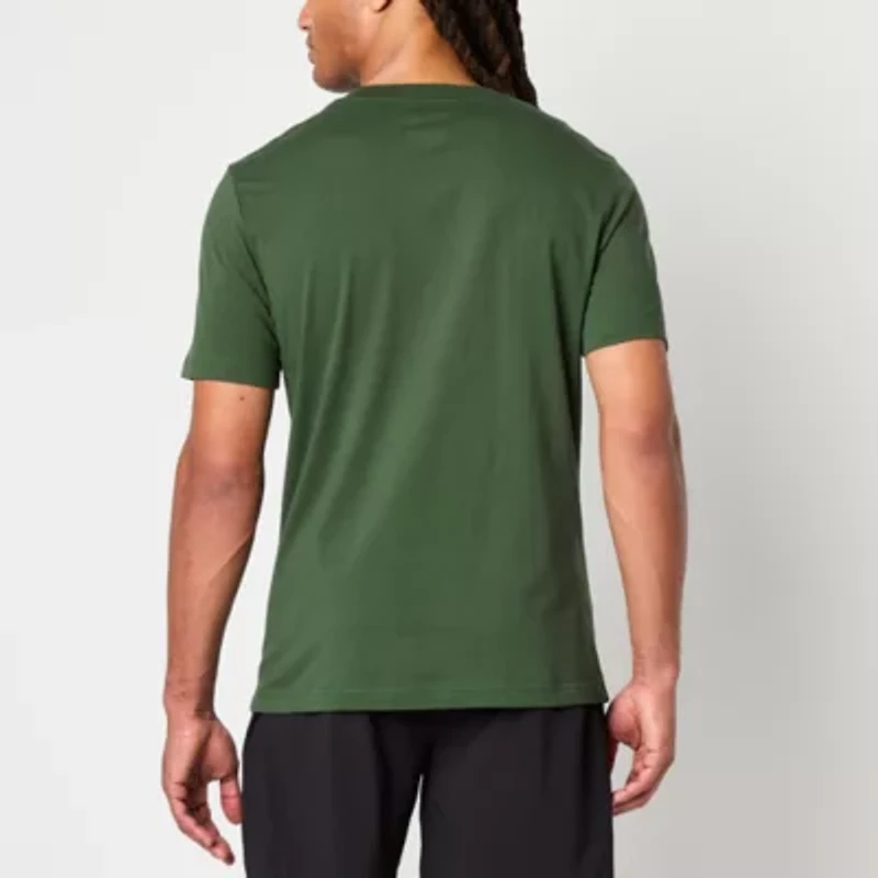 Xersion Mens Crew Neck Short Sleeve Regular Fit Graphic T-Shirt
