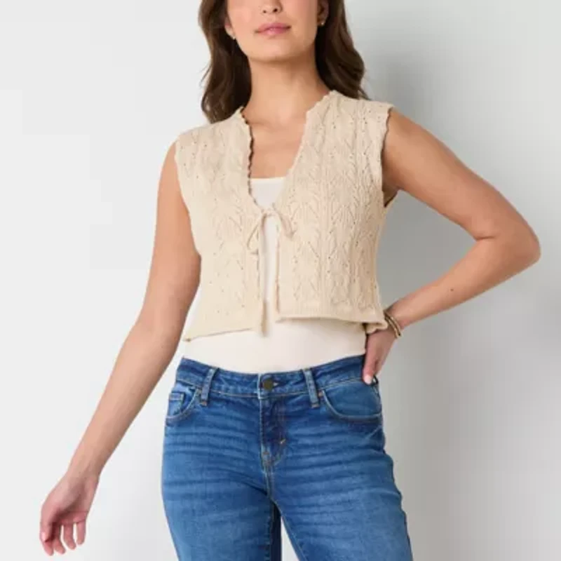 Frye and Co. Pointelle Womens Vest