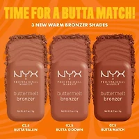 NYX Professional Makeup Buttermelt Bronzer