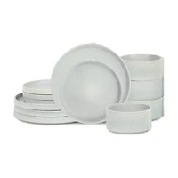 Stone + Lain Bao 12-pc. Stoneware Dinnerware Set