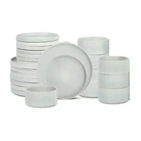 Stone + Lain Bao 24-pc. Stoneware Dinnerware Set