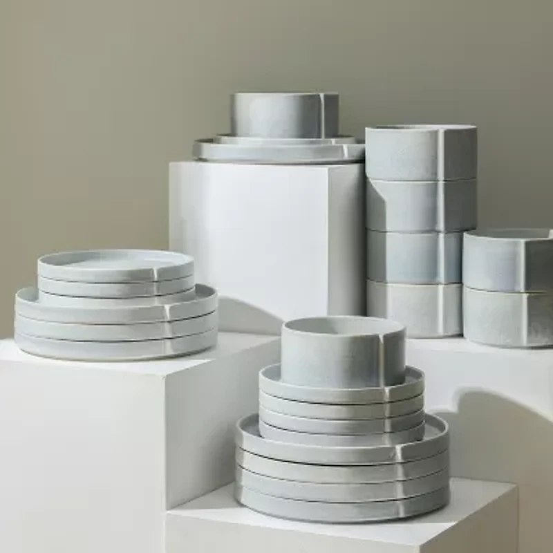 Stone + Lain Bao 24-pc. Stoneware Dinnerware Set