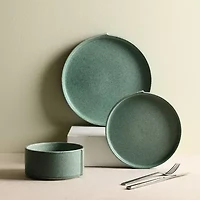 Stone + Lain Bao 24-pc. Stoneware Dinnerware Set