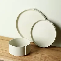 Stone + Lain Bao 24-pc. Stoneware Dinnerware Set