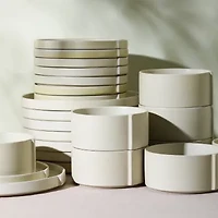 Stone + Lain Bao 24-pc. Stoneware Dinnerware Set