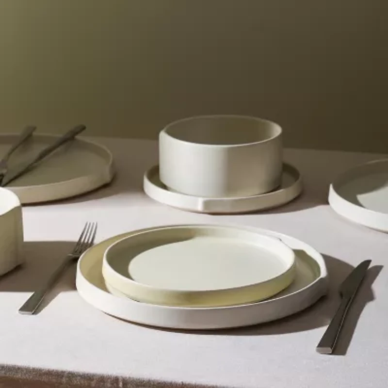 Stone + Lain Bao 24-pc. Stoneware Dinnerware Set