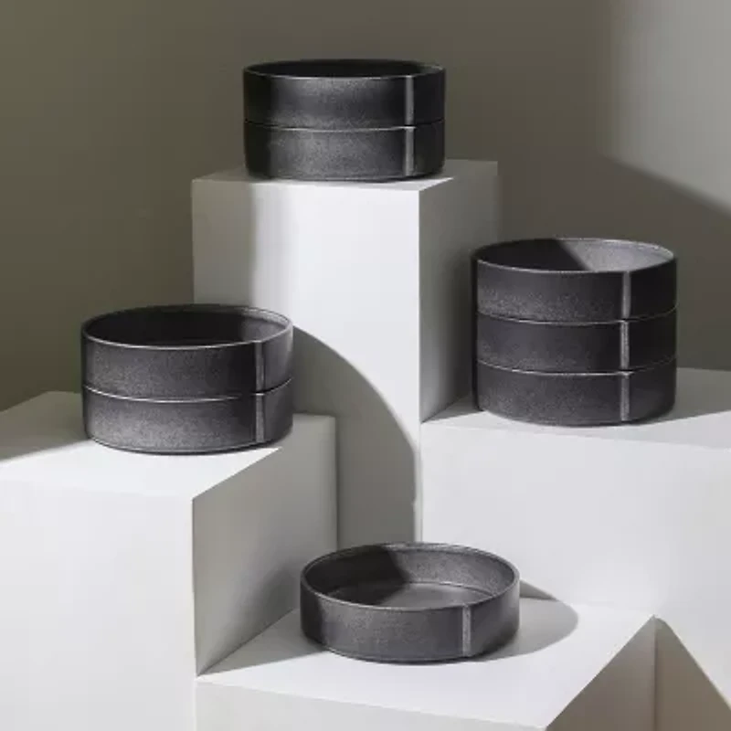 Stone + Lain Bao 4-pc. Stoneware Pasta Bowl