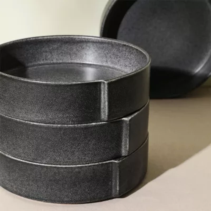 Stone + Lain Bao 4-pc. Stoneware Pasta Bowl