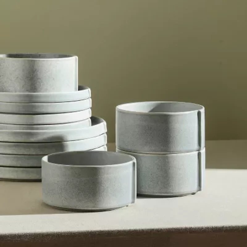Stone + Lain Bao 4-pc. Stoneware Cereal Bowl