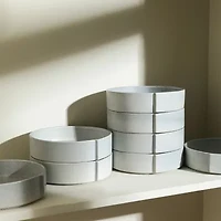 Stone + Lain Bao 4-pc. Stoneware Pasta Bowl