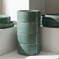 Stone + Lain Bao 4-pc. Stoneware Cereal Bowl