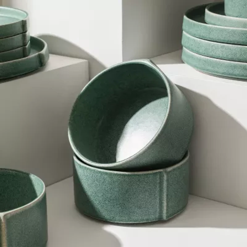 Stone + Lain Bao 4-pc. Stoneware Cereal Bowl