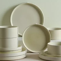 Stone + Lain Bao 4-pc. Stoneware Dinner Plate