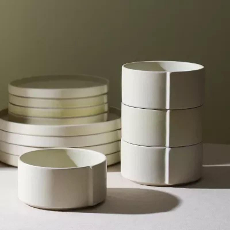 Stone + Lain Bao 4-pc. Stoneware Cereal Bowl
