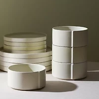 Stone + Lain Bao 4-pc. Stoneware Cereal Bowl