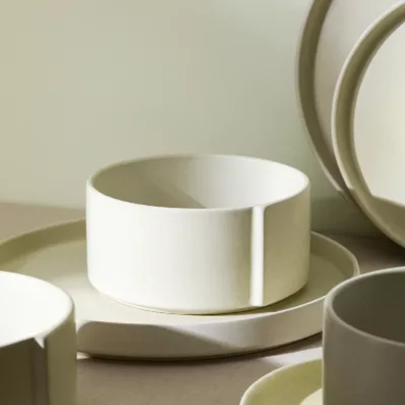 Stone + Lain Bao 4-pc. Stoneware Cereal Bowl