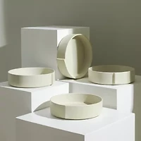 Stone + Lain Bao 4-pc. Stoneware Pasta Bowl