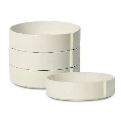 Stone + Lain Bao 4-pc. Stoneware Pasta Bowl