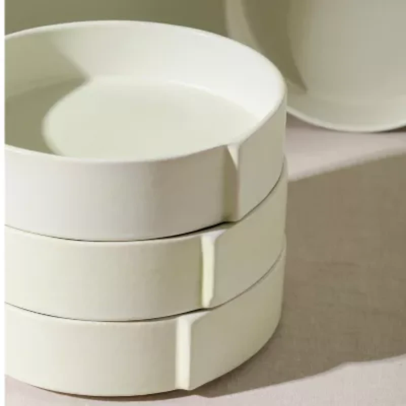 Stone + Lain Bao 4-pc. Stoneware Pasta Bowl