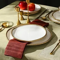 Christian Siriano New York Akoya 4-pc. Porcelain Dinnerware Set