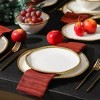 Christian Siriano New York Akoya 4-pc. Porcelain Dinnerware Set